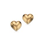 Øreringe Hjerte 8 karat Guld