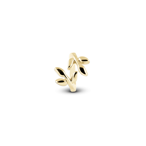 Christina Jewelry - Laurel Leaf Charm, Forgyldt