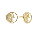 Christina Jewelry - Palm leaves øreringe i forgyldt 671-G101