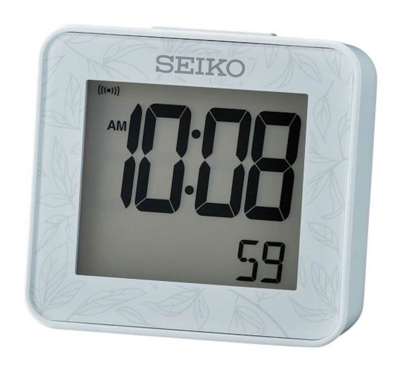 Seiko digital vækkeur, blå - QHL097L