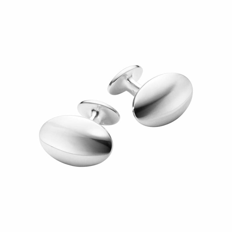 Georg Jensen Men's Classic ovale manchetknapper