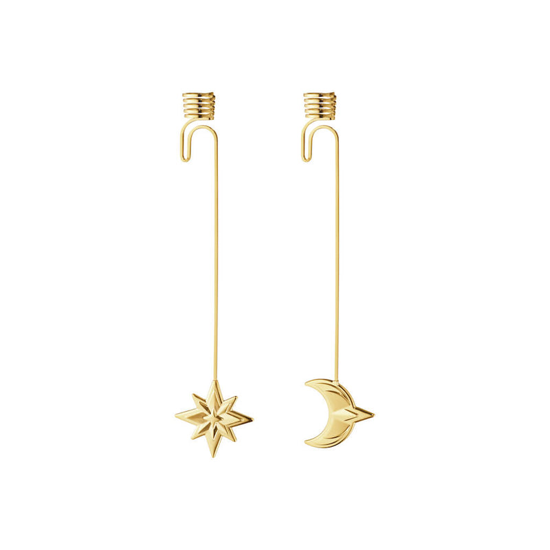 Georg Jensen Lysholder 2024, måne & stjerne.