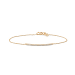 Ro Copenhagen - Rock Classic diamant armbånd i 18kt Rødguld