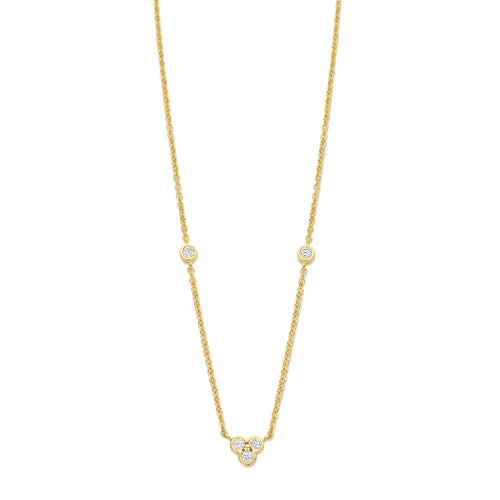 Spirit Icons halskæde - Alma i forgyldt