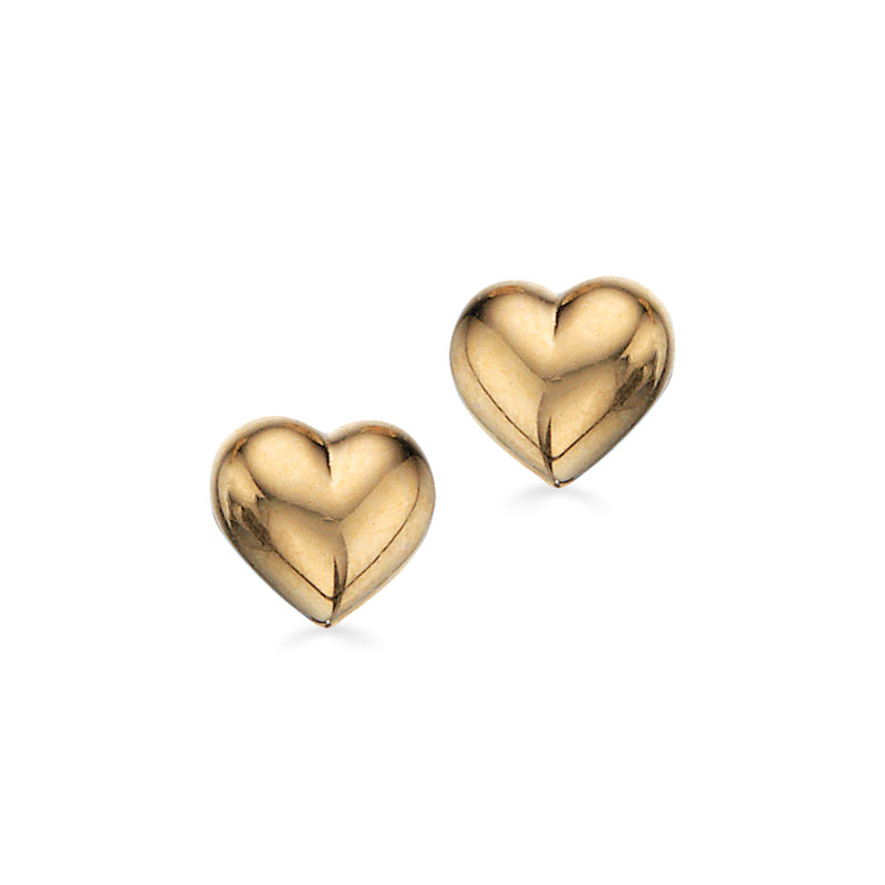 Øreringe Hjerte 8 karat Guld