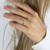 MARY Prinsesse ring 14kt 0.75 ct Lab-grown Diamant