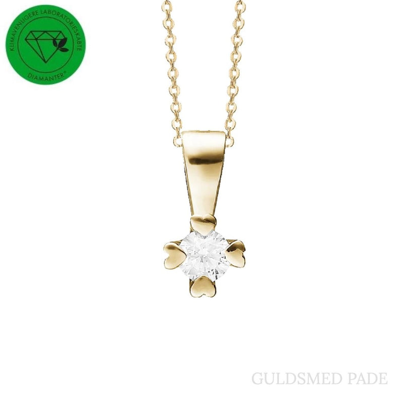 MARY Vedhæng 14kt 1,00 ct Lab-grown Diamant