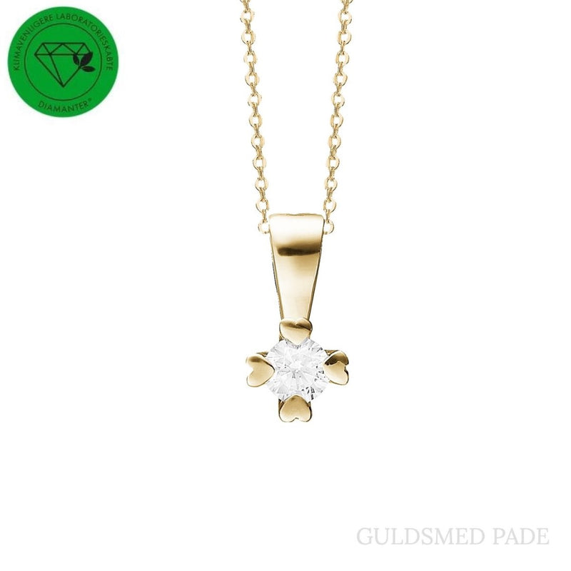 MARY Vedhæng 14kt 0.40 ct Lab-grown Diamant