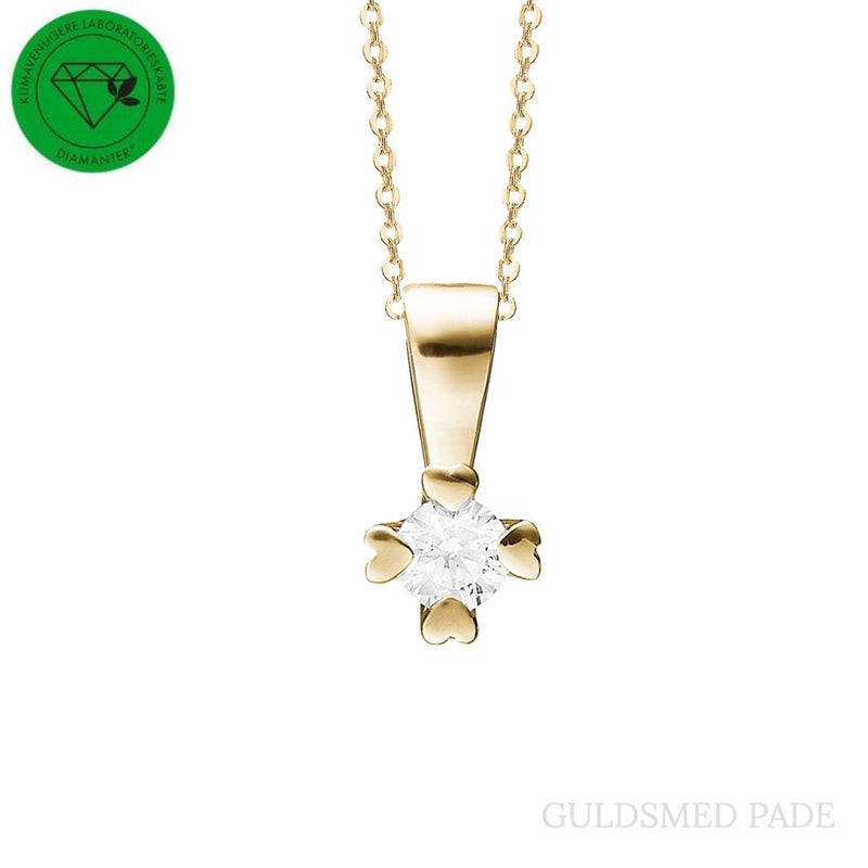 MARY Vedhæng 14kt 0.75 ct Lab-grown Diamant