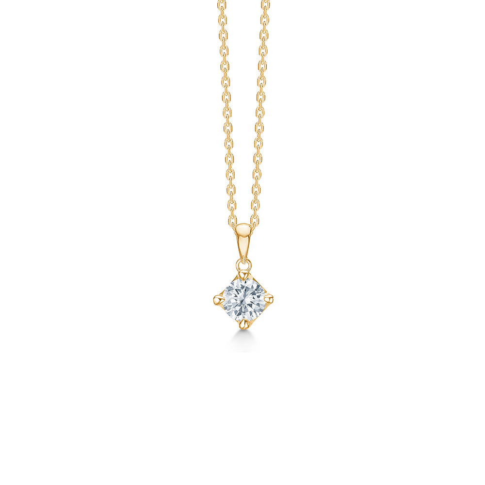 Mads Z - CROWN vedhæng m. 0,50 ct. brillant