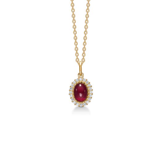 Mads Z ROYAL RUBY vedhæng i 14 kt. guld m. rubin og diamanter