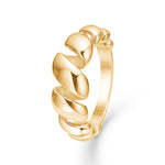 Mads Z SWIRL ring i 14 kt. guld