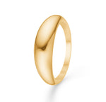 Mads Z HALF MOON ring i 14 kt. guld