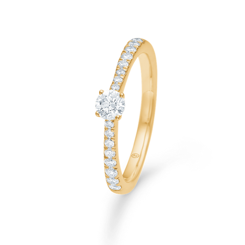 Mads Z - ELBA ring i 14 kt. guld m. 0,50 ct brillanter - 1541014
