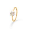 Mads Z LUMIERÉ ring i 14 kt. guld m. diamanter