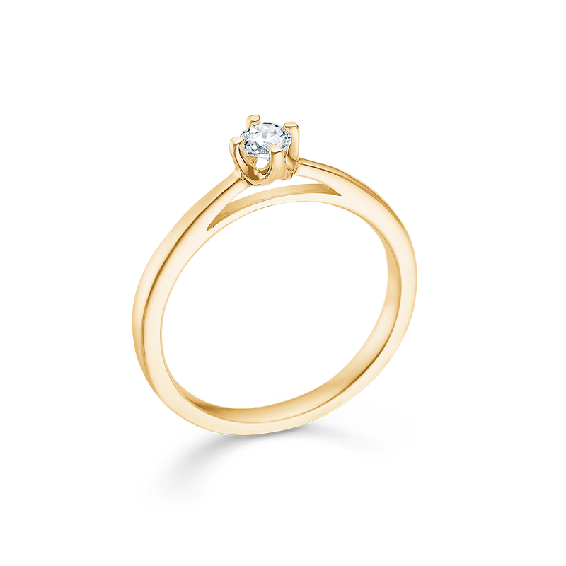 Mads Z - CROWN ring m. 0,16 ct. brillant