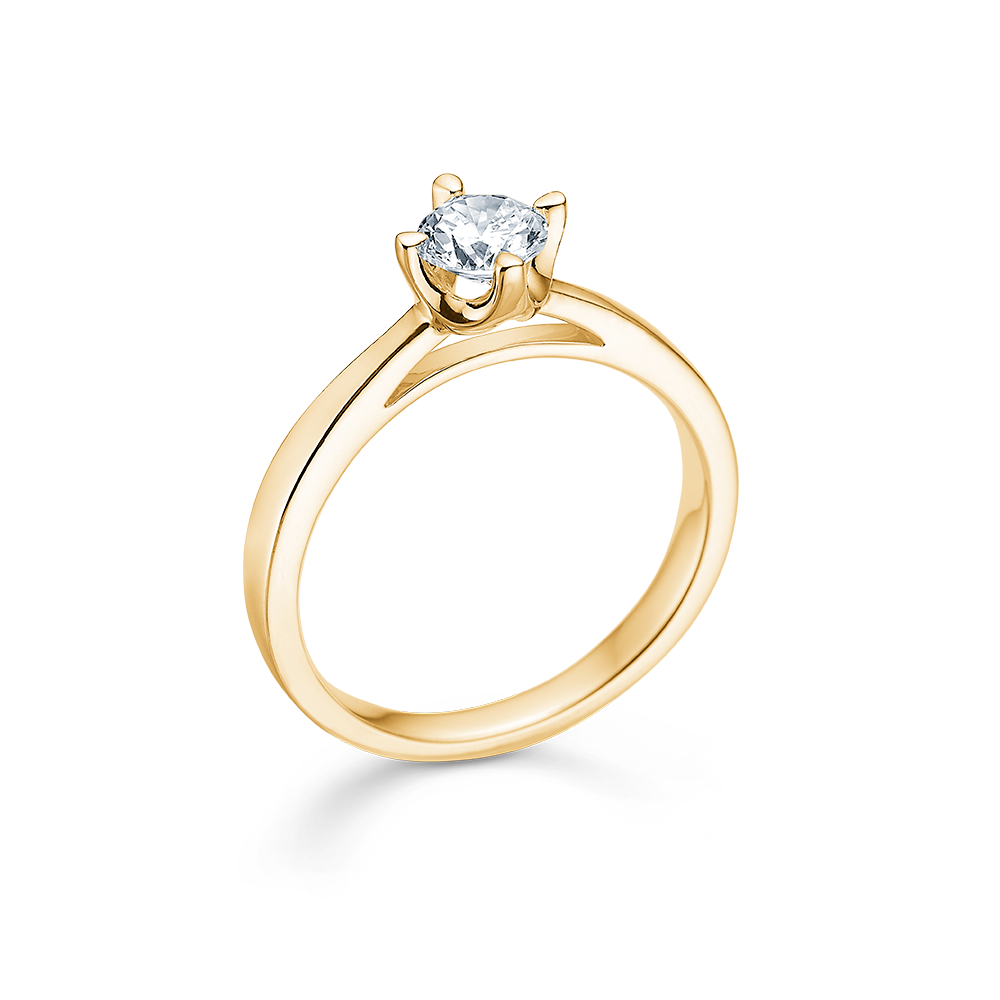 Mads Z - CROWN ring m. 0,50 ct. brillant
