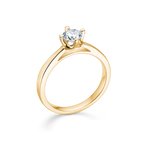 Mads Z - CROWN ring m. 0,50 ct. brillant