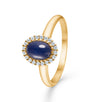 Mads Z ROYAL SAPPHIRE ring 14 kt. guld og diamanter
