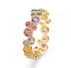 Mads Z LUXURY RAINBOW Ring I 14 Kt. Guld M. Ægte Sten