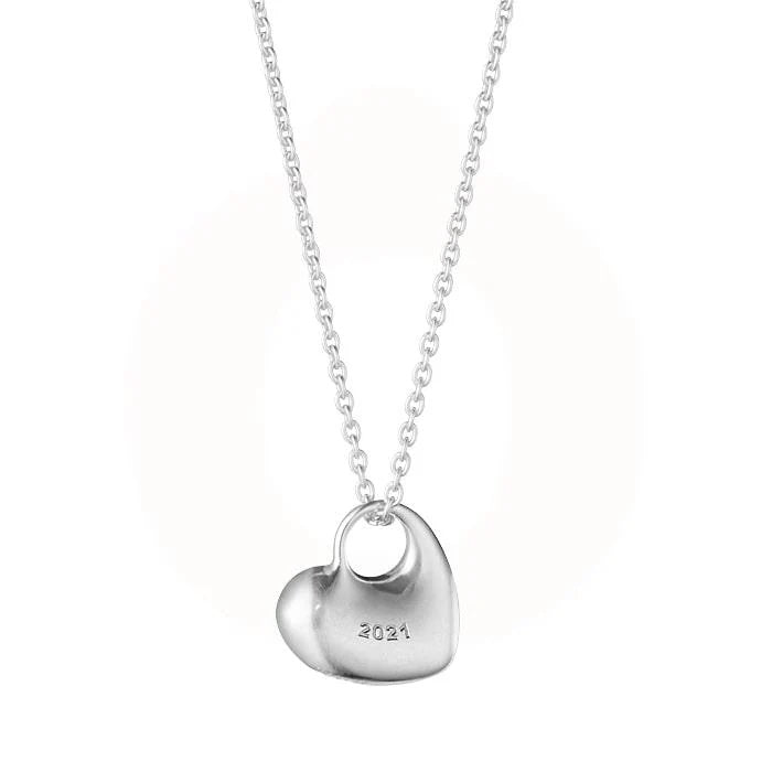 Georg Jensen 2020 Hearts Halskæde i sølv