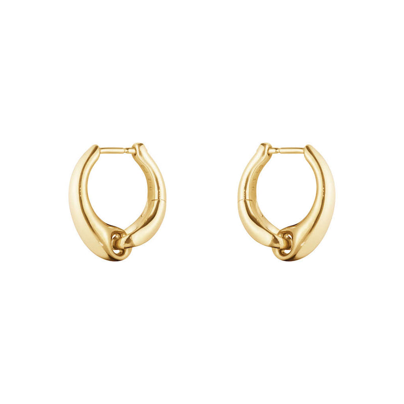 Georg Jensen Reflect øreringe i 18kt.