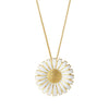 Georg Jensen Daisy Broche/vedhæng i forgyldt