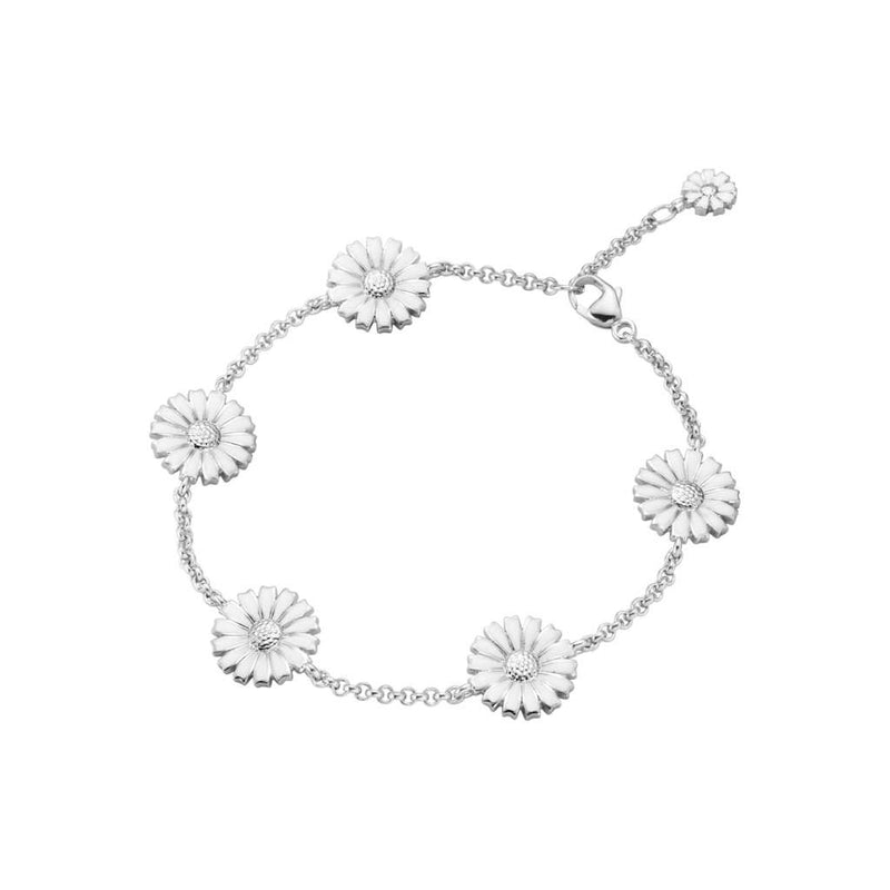 Georg Jensen Daisy armbånd i sterlingsølv