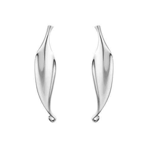 Georg Jensen - Vivianna Torun øreringe i sølv