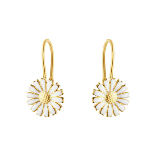 Georg Jensen Daisy øreringe i forgyldt - 20001723
