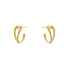 Georg Jensen Mercy Hoops i 18 kt. guld