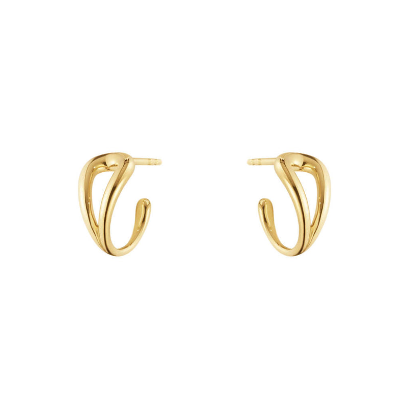 Georg Jensen Mercy Hoops i 18 kt. guld