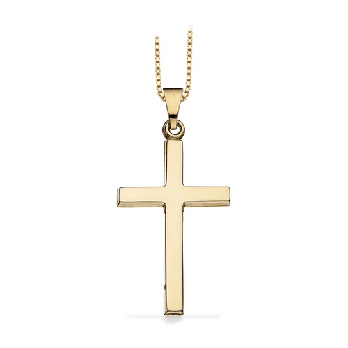 8 Karat Guld Vedhæng Kors 25 x 16 mm 