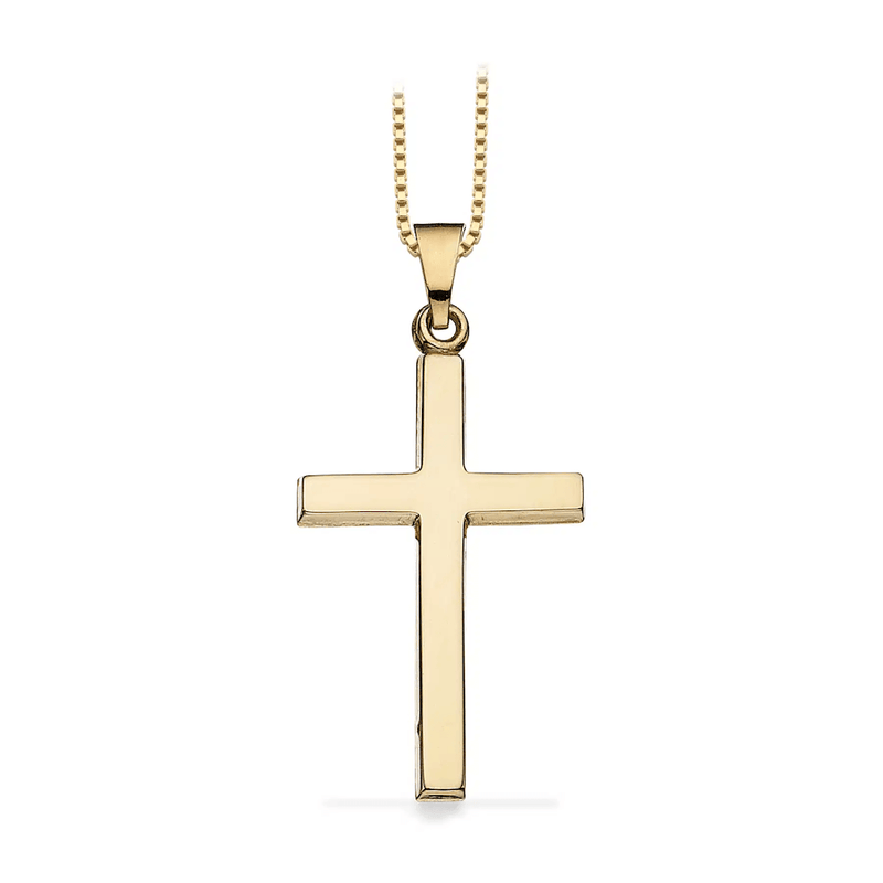 8 Karat Guld Vedhæng Kors 25 x 16 mm 