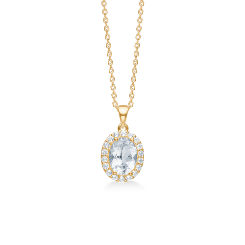 Mads Z CELESTIAL BY MEDINA halskæde i 8 kt. guld - 3326901