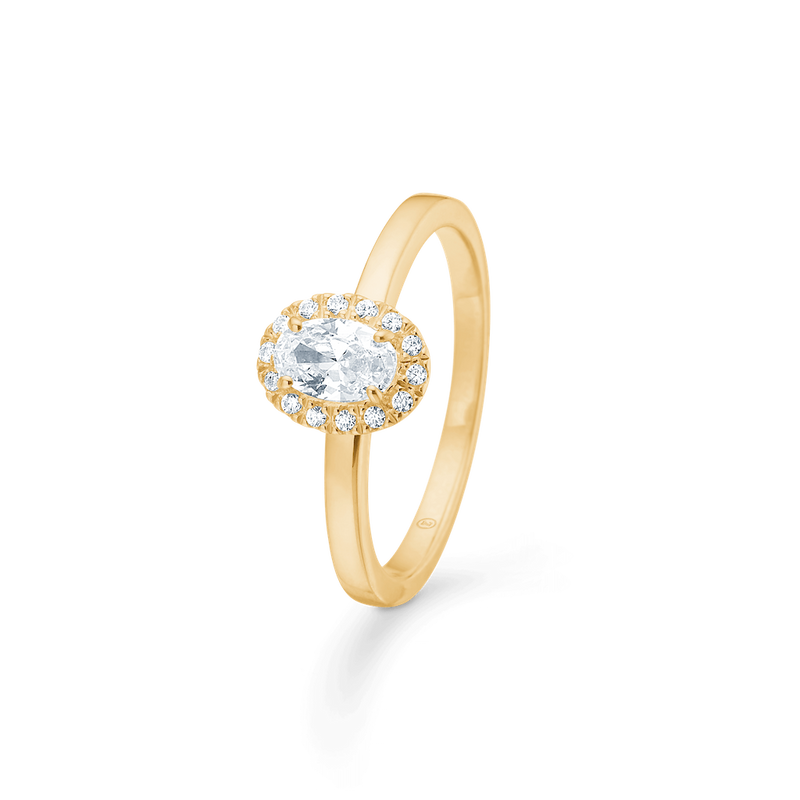 Mads Z - STELLAR ring i 8 kt. guld 