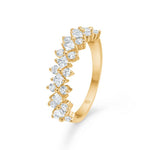 Guld ring CASSIOPEIA i 8 kt. m. zirkonia