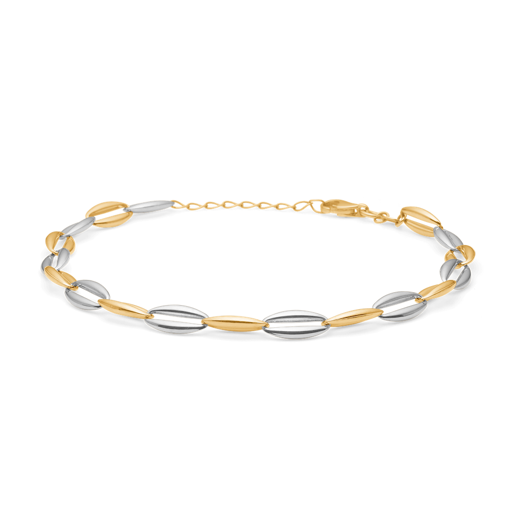 Mads Z - Armbånd i rød- & hvidguld 8 kt. guld