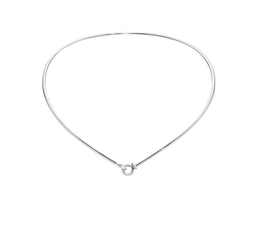 Georg Jensen Dew Drop halsring i sølv