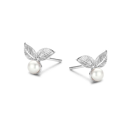 Spirit Icons øreringe - Floria stud i sølv 