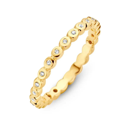 Spirit Icons ring - Light i forgyldt 