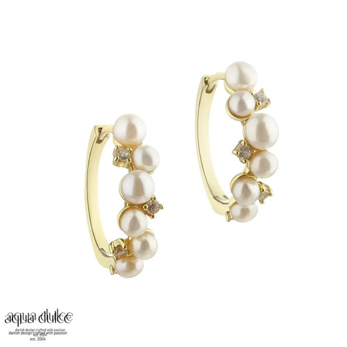 Hoops | DARLING BUBBELS HOOP Forgyldt sølv