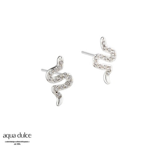 Ørestikker | DARLING SNAKE EARSTUD Sølv - 5695