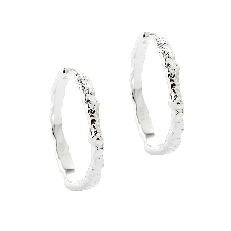 Hoops | NEW MILA Sølv