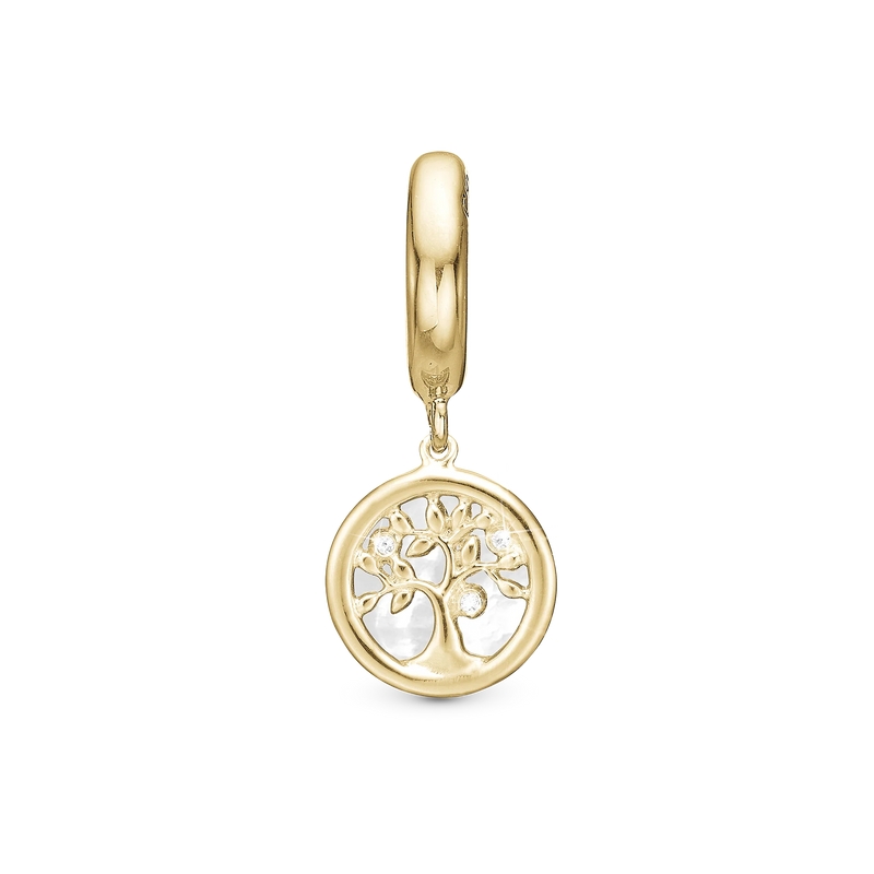 Christina Jewelry Tree Off Life Charm - Forgyldt