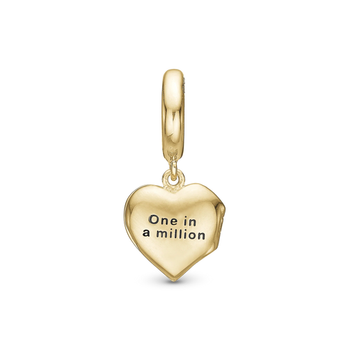 Christina Jewelry One in a Million Charm - forgyldt