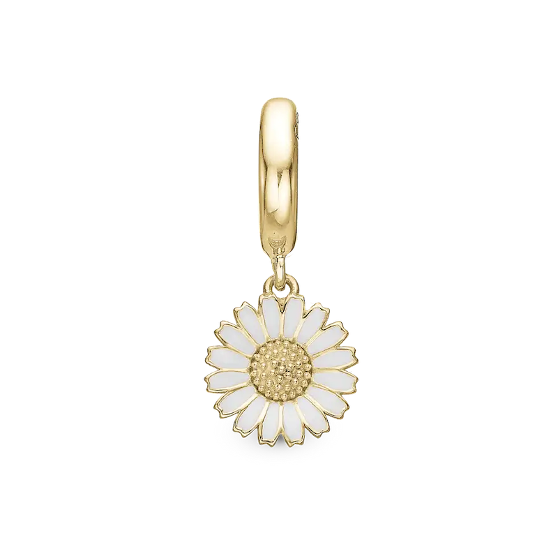 Christina Jewelry - Charming Marguerite Charm, Forgyldt