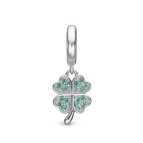 Christina Jewelry - Lucky Clover Charm, sølv