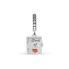 Christina Charm Book of Love You & Me Forever - Sølv