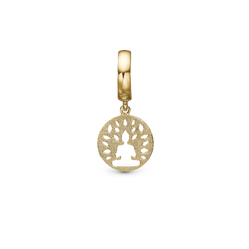 Christina Jewellery Charm Meditation, Forgyldt